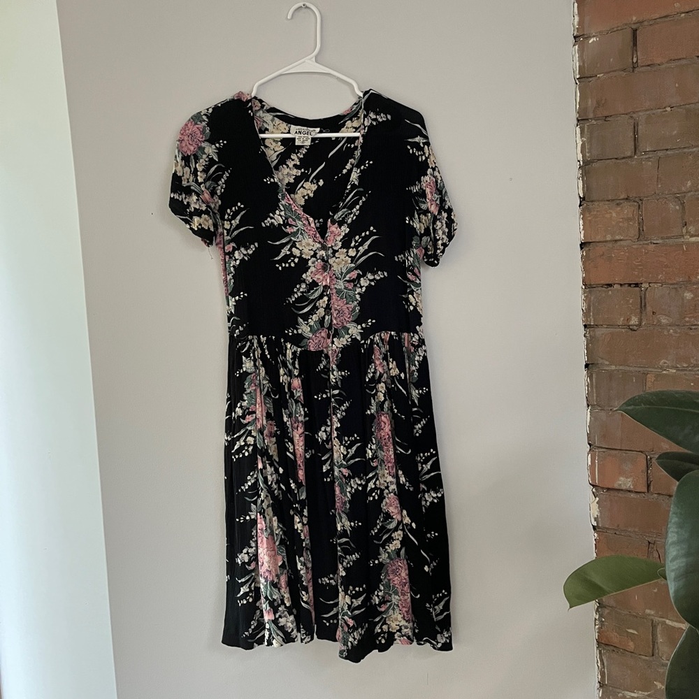 Vintage floral dress
